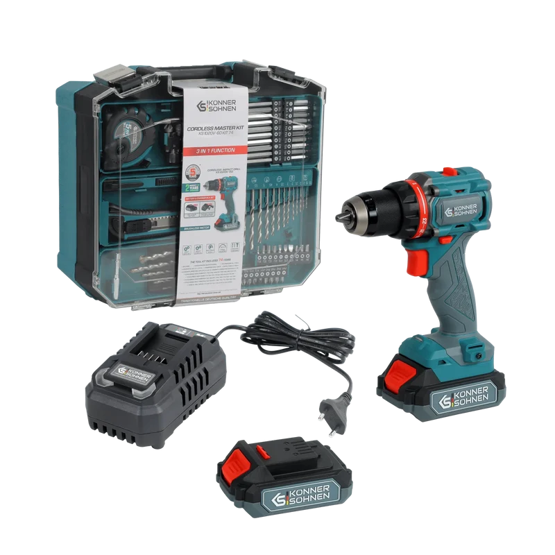 "Könner & Söhnen" Kabelloses Meister-Set KS ID20V-60 KIT 74