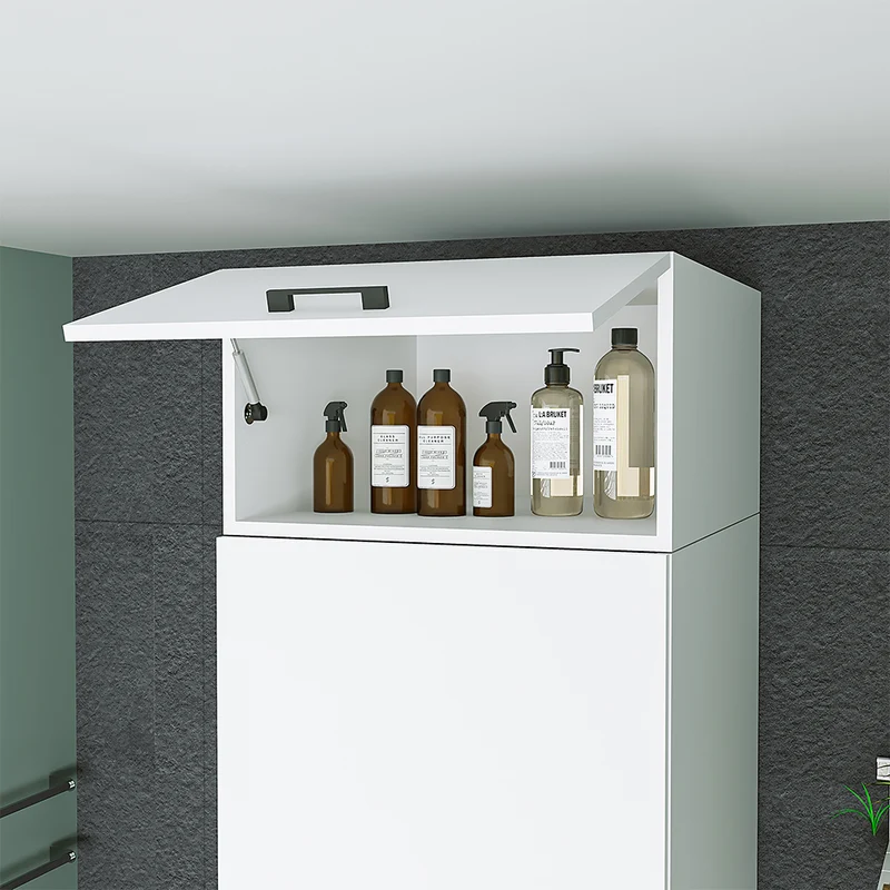 Roomart Aufsatzschrank C60 - 60 cm, Klappschrank mit Gasdruckklappe, in 3 Farben