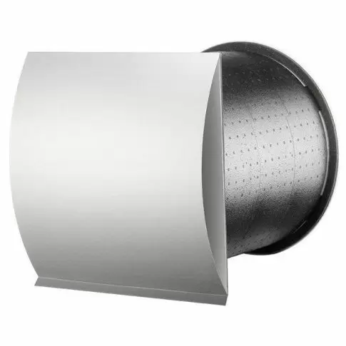 Helios KWL 60 RS Rohbauset best. aus Wandhülse Bauschutzd. Außenfassade 708