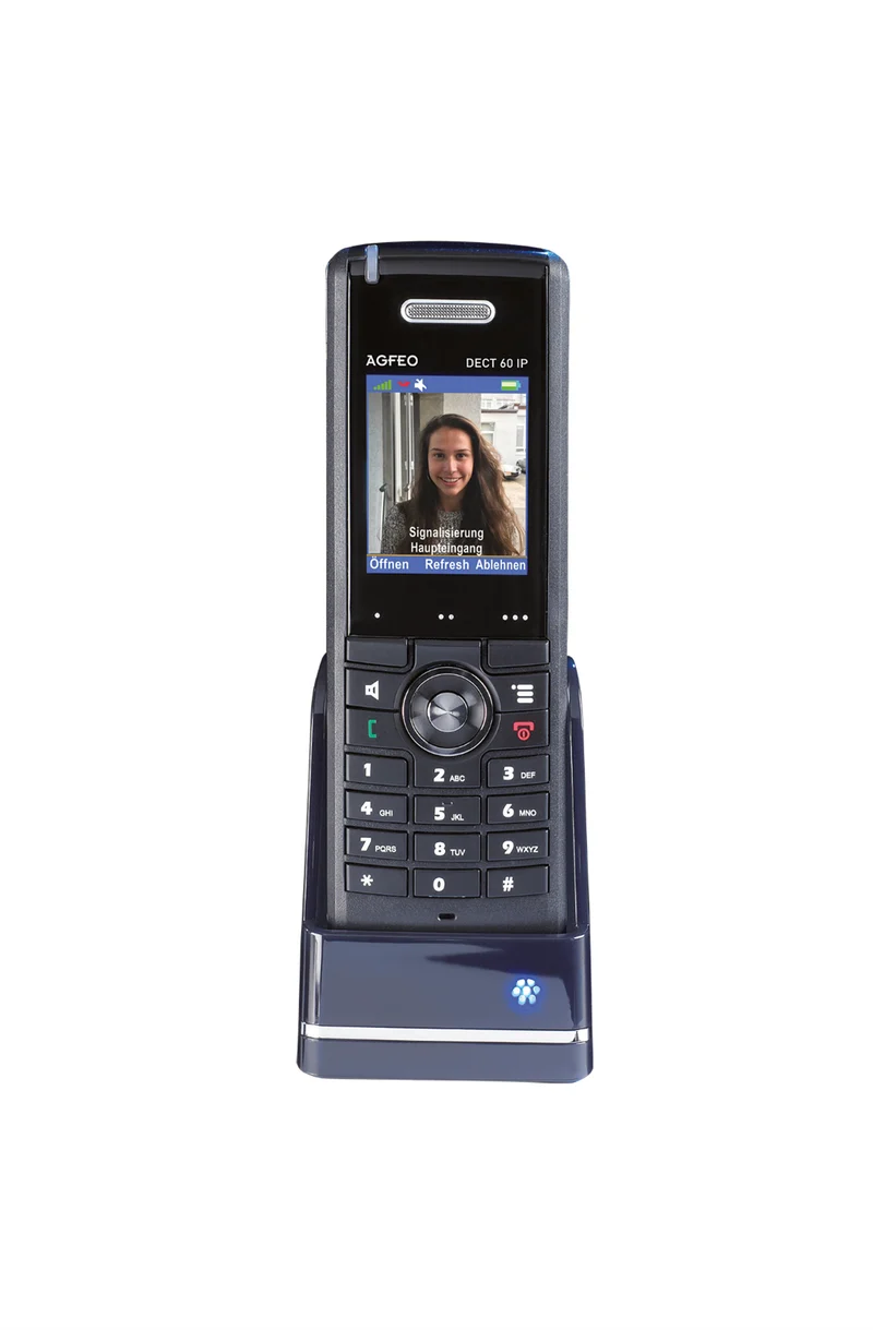 Agfeo DECT 60 IP schwarz Systemtelefon DECT-Handgerät 6101135 + Beratung inkl.