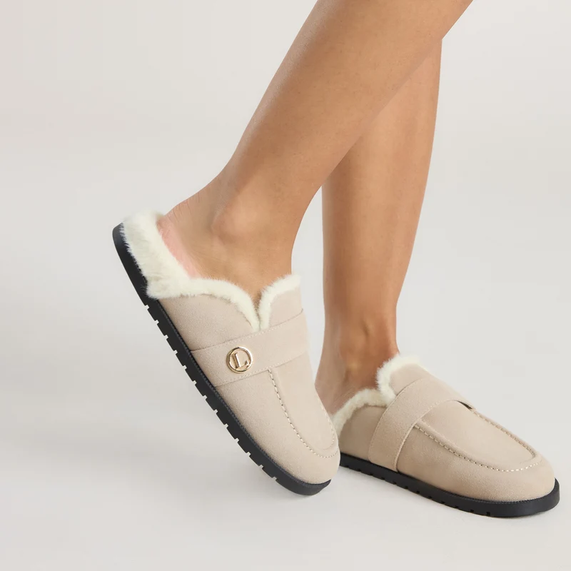 Amara Pantoffel - Sand