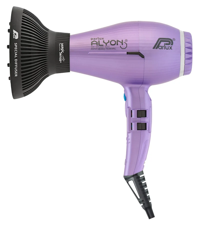 Alyon Air Ionizer Dryer 2250W - Lilac With Diffuser Pack