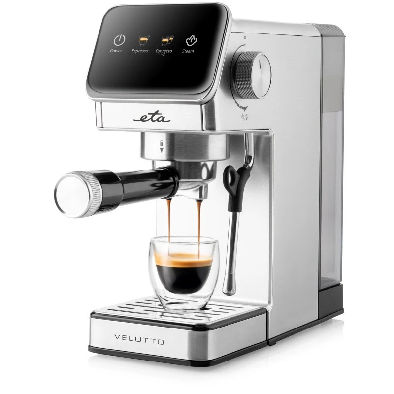 Hebel-Kaffeemaschine ETA Velutto 3181 90000 rostfreier stahl