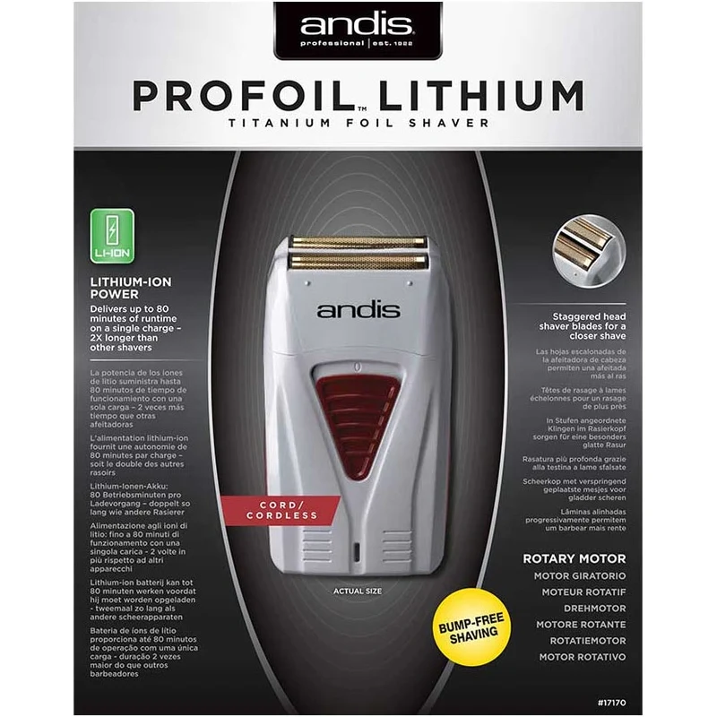 Profoil Titanium Lithium Shaver