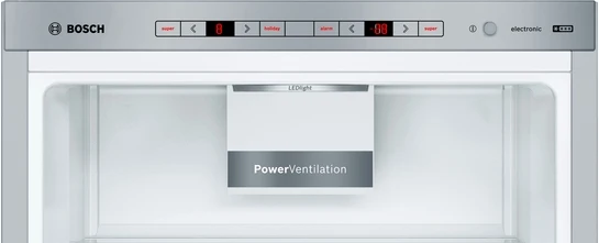 Serie 6 Freistehende Kühl-Gefrier-Kombination mit Gefrierbereich unten 201 x 60 cm Inox KGE39AICA