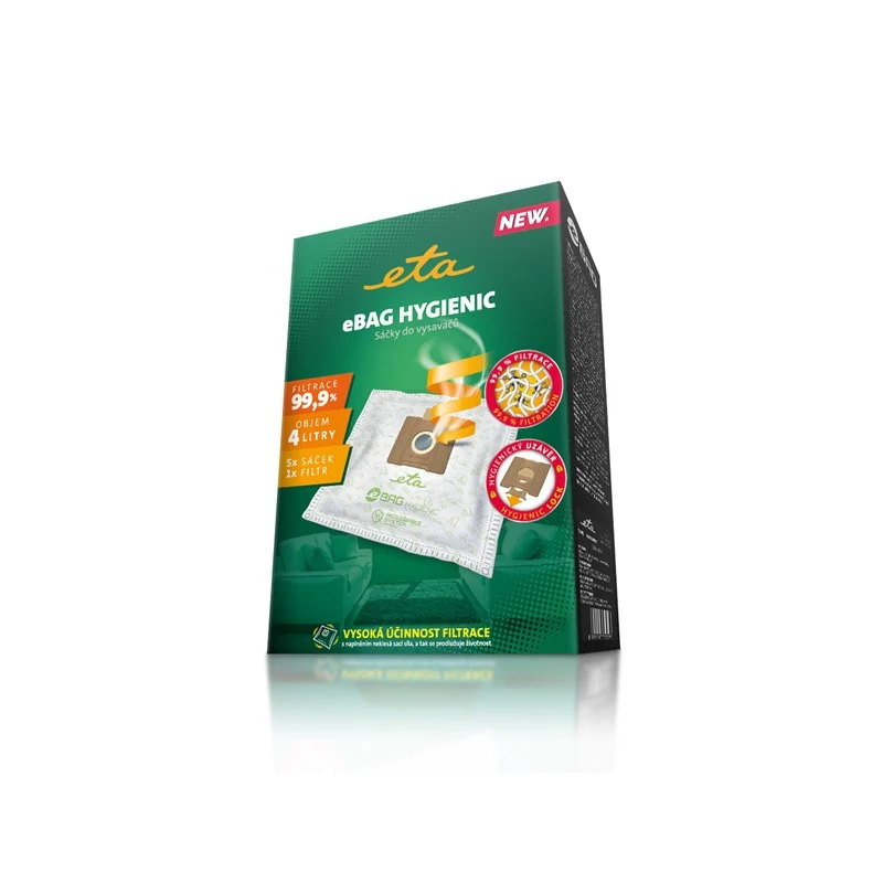 Staubsaugerbeutel ETA eBag Hygienic 9600 68010 (5 Stk)