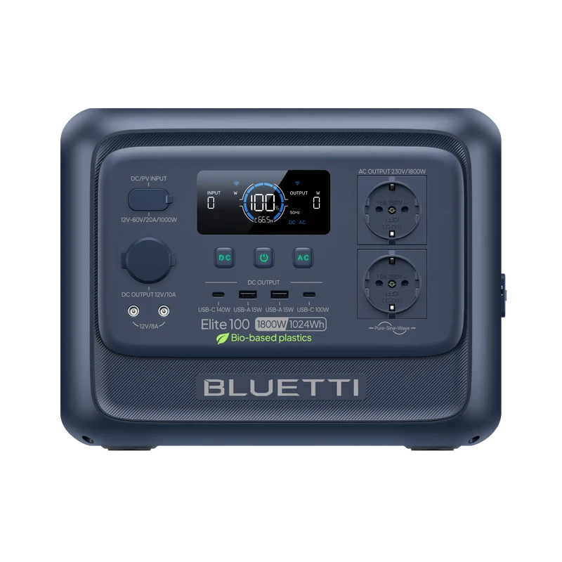 BLUETTI Elite 100 V2 Bio-based | 1800 W 1024 Wh Powerstation (Nur Für Deutschland)