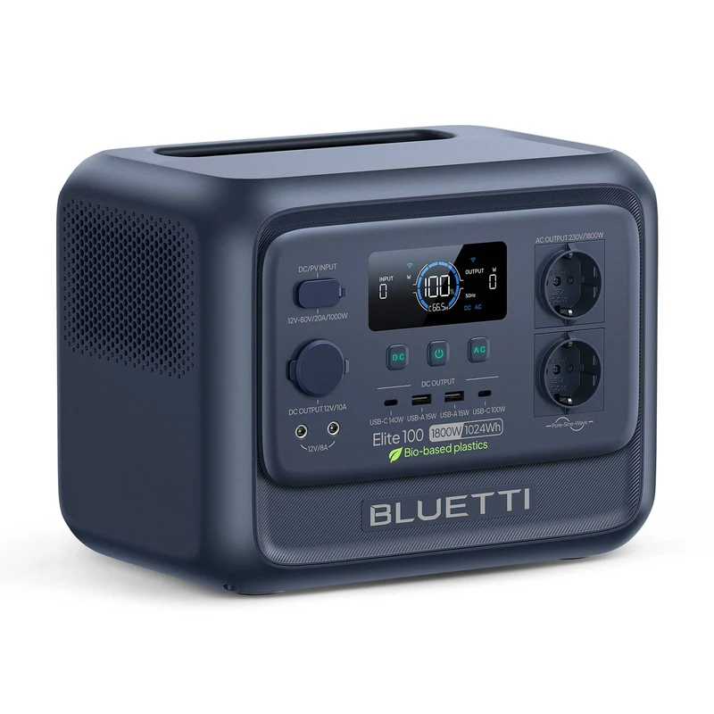 BLUETTI Elite 100 V2 Tragbare Powerstation | 1800 W 1024 Wh (Amazon)
