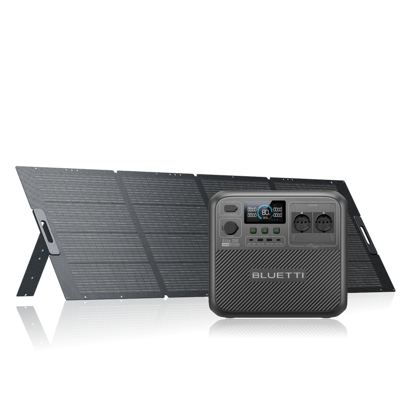 BLUETTI Elite 200 V2+350 W Stromgenerator (Nur Für Deutschland)