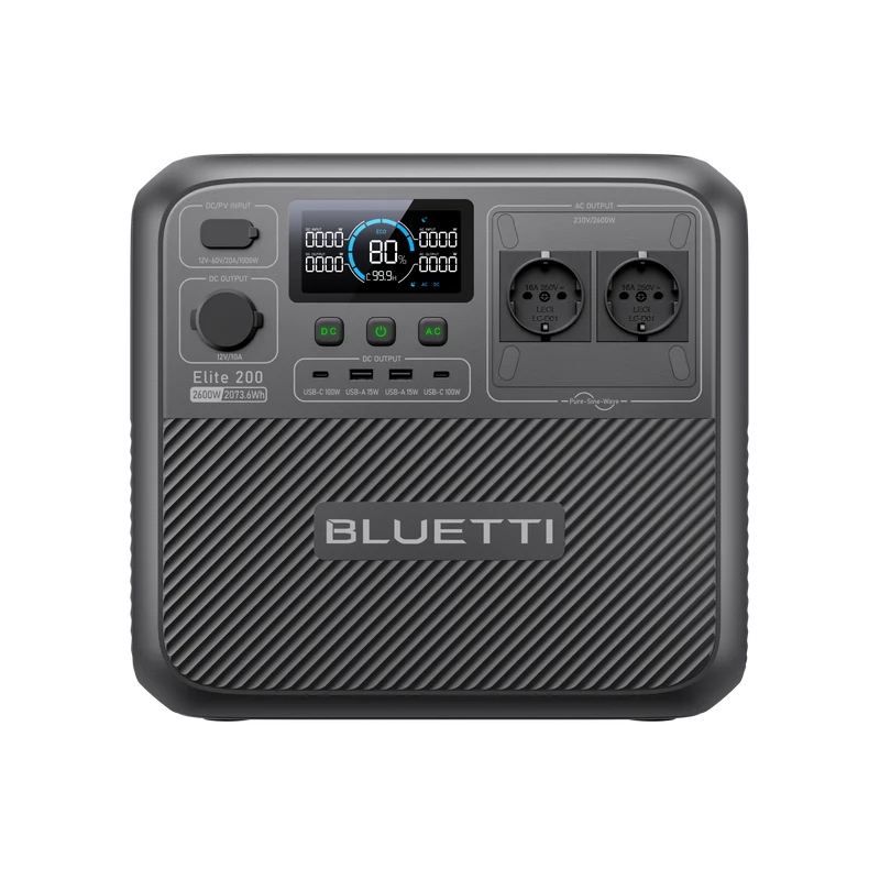BLUETTI Elite 200 V2 Tragbare Powerstation | 2600 W 2073,6 Wh (Amazon)