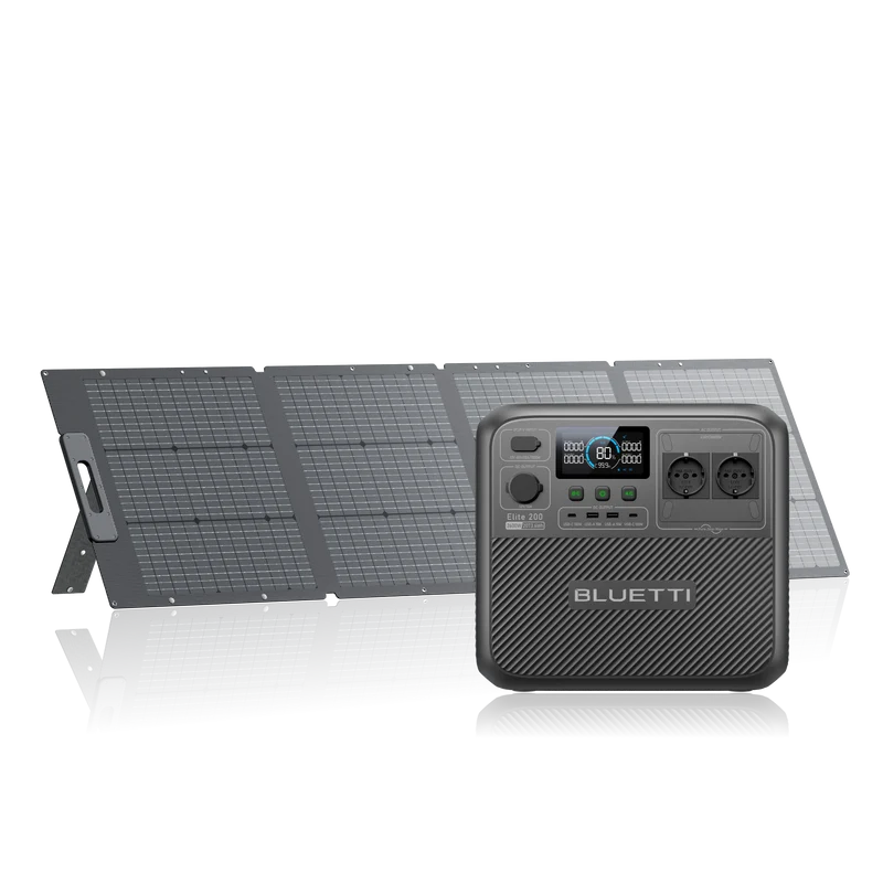 BLUETTI Elite 200 V2+200 W Stromgenerator (Nur Für Deutschland)