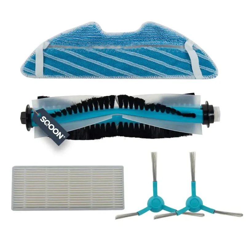 Wartungsset für Cecotec Conga Saugroboter 1290, 1390, 1490 und 1590, 5 Teile S0909