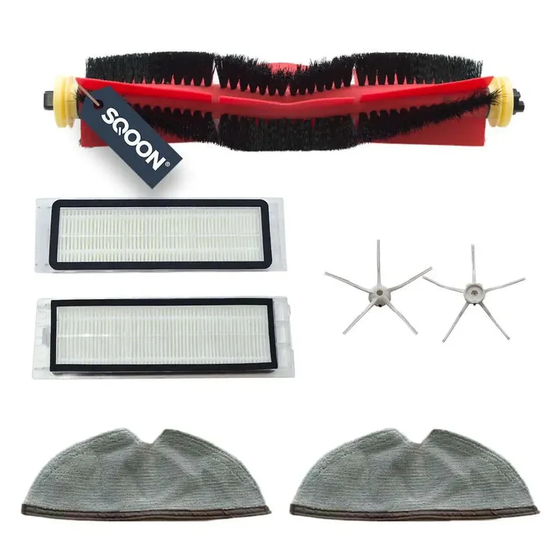 Wartungsset für Roborock S5 Max, S6, S6 Pure, S60 und S65 Staubsaugerroboter, 7 Teile S0906