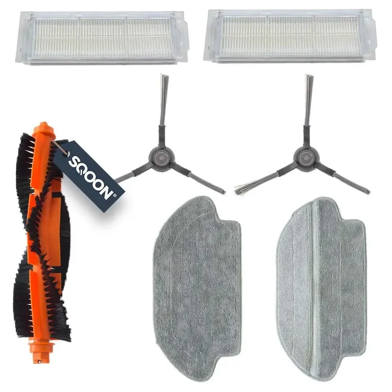 Wartungsset für Viomi V2 Pro und V2 Max Staubsaugerroboter, 7 Teile S0905