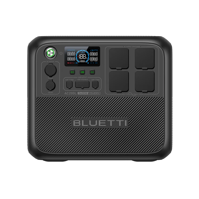BLUETTI AC200L Tragbare Powerstation | 2400 W 2048 Wh (Amazon)