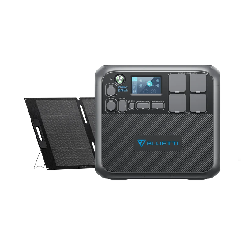 BLUETTI AC200MAX + MP200 Stromgenerator