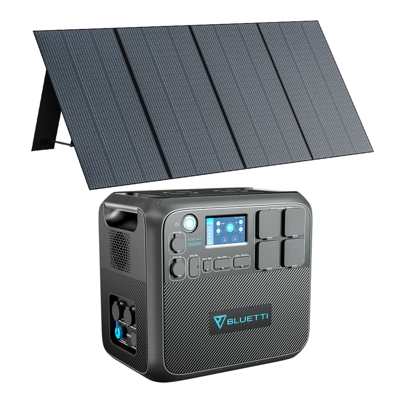 BLUETTI AC200MAX + PV350 Stromgenerator
