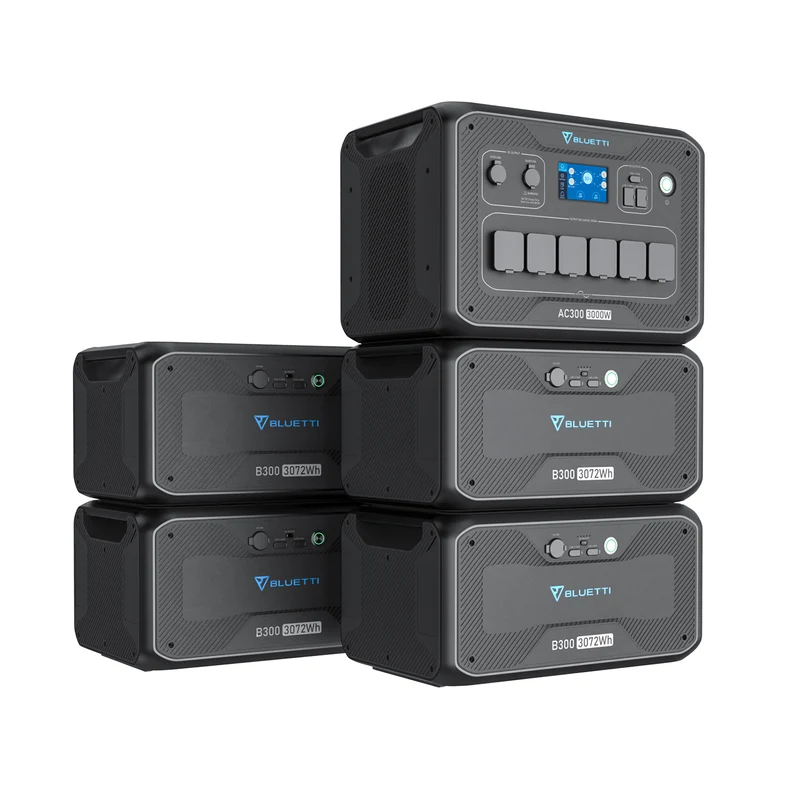 BLUETTI AC300 + 4*B300 Hausbatteriespeicher