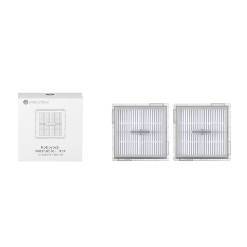 Roborock Waschbarer Filter 2 Stück für Q10 S5 Serie und Q10 X5 Serie
