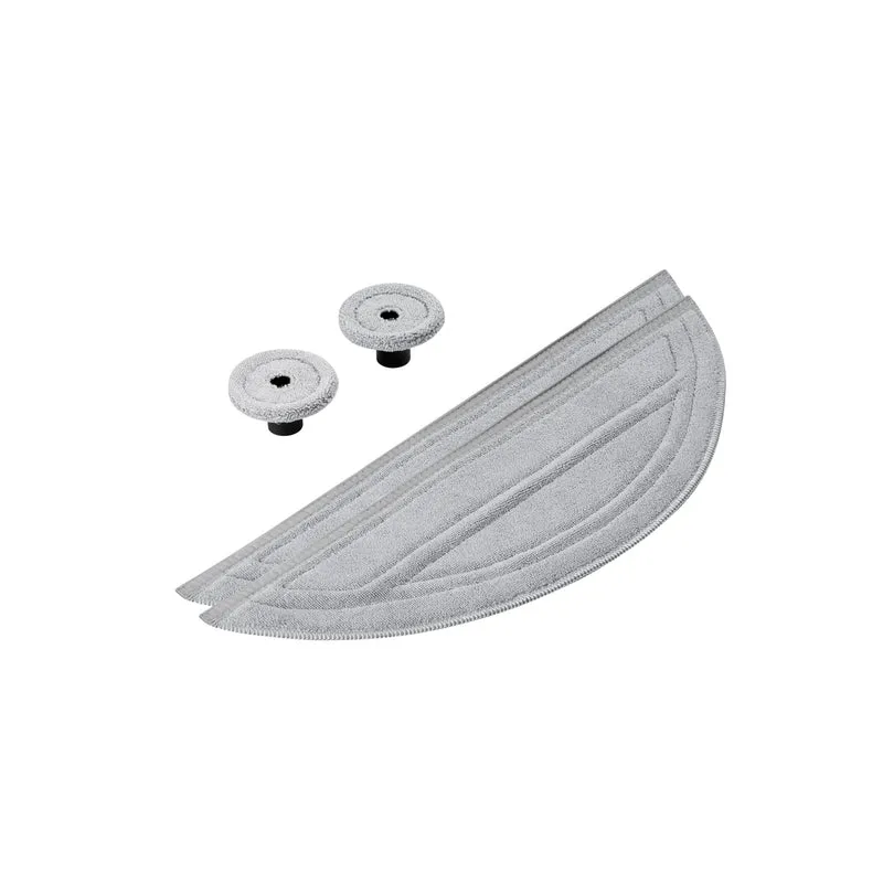 Roborock Saros 10 Wischtuch-Set, integrierter Vibrationsmopp*2 Stück und Rand-Wischtuch*2 Stück
