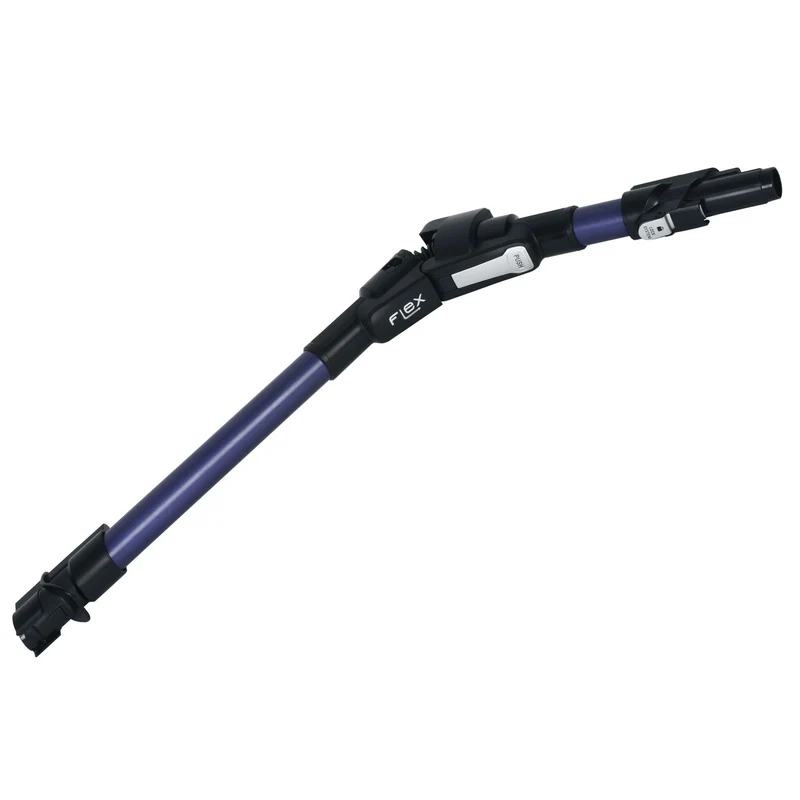 Flexibler lila und schwarzer Schlauch für Rowenta X-Force SS-7222070398 Staubsauger-Besen