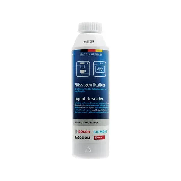 Entkalkungsflüssigkeit für Bosch Kaffeemaschine und Dampfbackofen 00312010 250ml