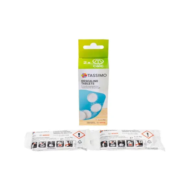 Entkalkungstabletten für Bosch Tassimo Kaffeemaschine 00311909