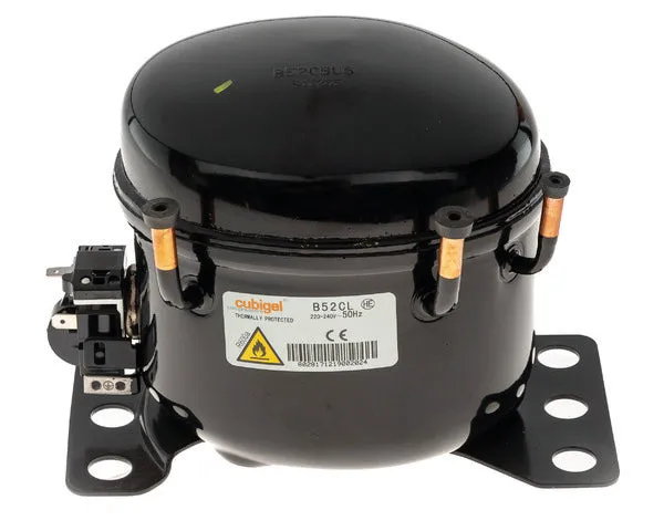 Kompressor B52CL 1/10 R600a CUBIGEL Kälteanlage für Niedrigtemperaturbetrieb