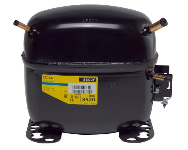 Hermetischer Verdichter SC15G (HMLBP) R134a 1/2 PS | 104G8520