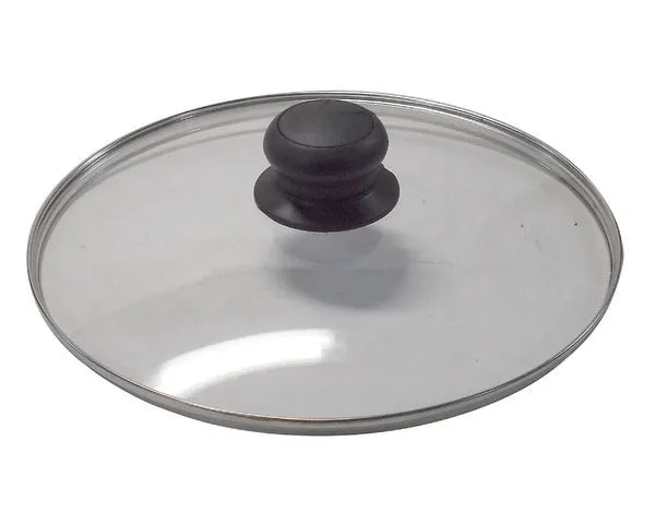 Glasdeckel mit Stellknopf ø 28 cm.