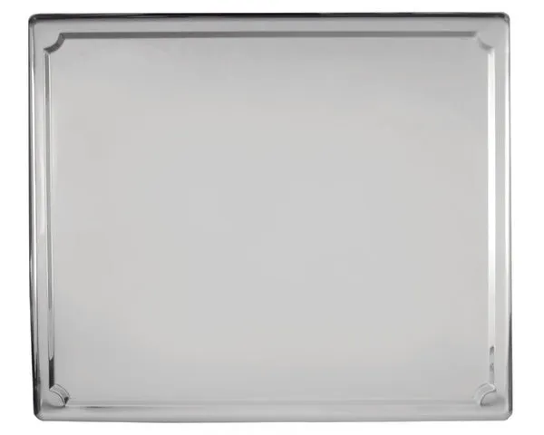 Abdeckplatte für Arbeitsfläche 610x520x54 mm glatt Edelstahl