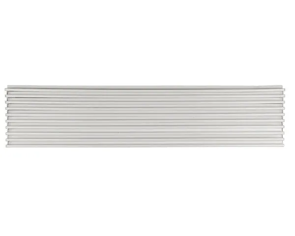 Lüftungsgitter 600 x 125 mm, weiß
