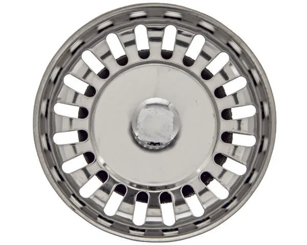 Abflussstopfen Sieb Spüle Metall ø 32 mm.