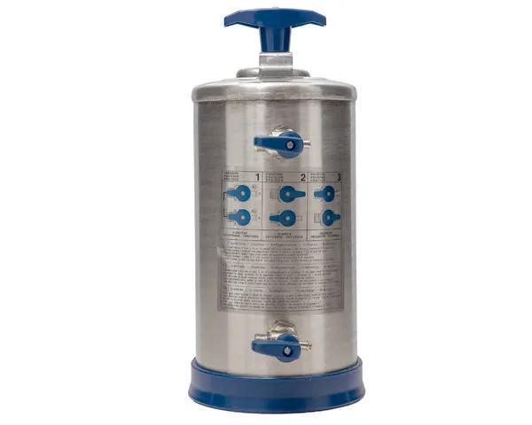 UNIVERSALER KAFFEEFILTERREINIGER 8 L EDELSTAHL