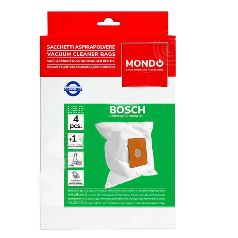 Staubsaugerbeutel passend für Typ K Bosch, Siemens 00468265