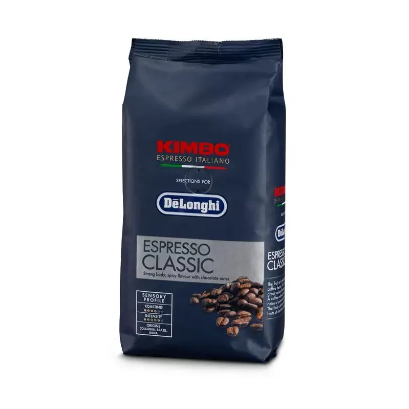 DeLonghi Café Klassisch Kimbo ganze Bohne 35 % Arabica 65 % Robusta 250 g DLSC610