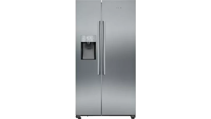 Siemens IQ500 Amerikanischer Kühlschrank, Side By Side, Anti-Fingerprint-Stahl KA93DAIEP