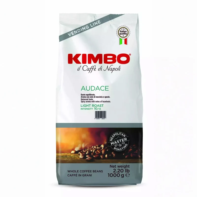 Kimbo Vending Audace - ganze Kaffeebohnen - 1 Kilo