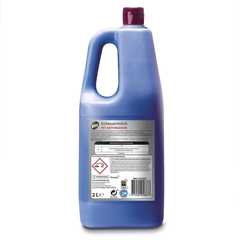 Viss Pro Formula Cremereiniger Scheuermilch mit Aktivbleiche