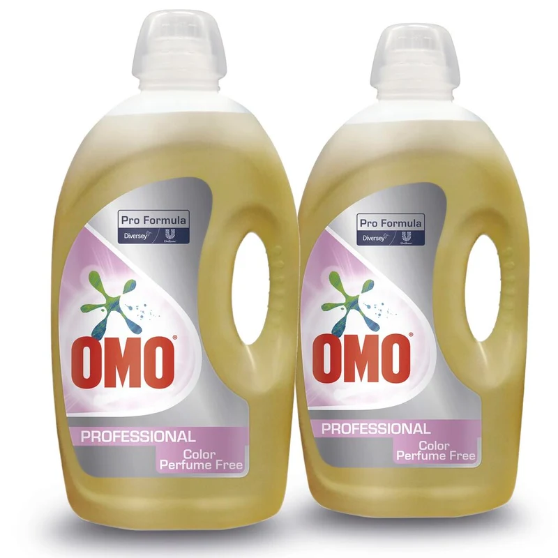 Omo Professional Parfümfrei Flüssigwaschmittel für Buntwäsche