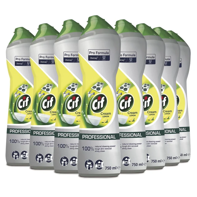 Cif Professional Scheuermilch Zitrus 8x0,75L