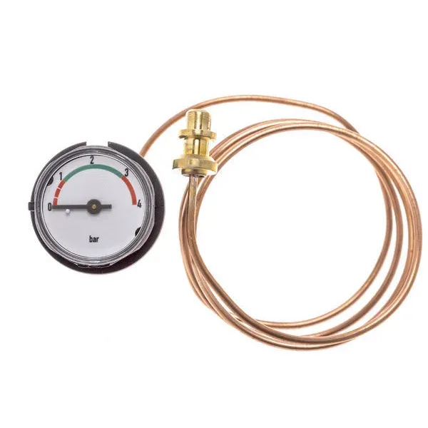 Manometer für Ariston-Kessel 61313561 kompatibel mit den Modellen Compy und Mira