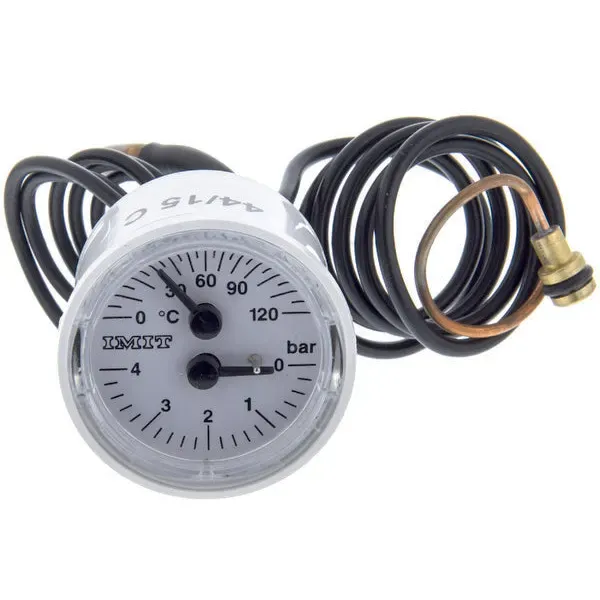Termomanometer für Kessel Sime 6217006 Format Zip 4BF