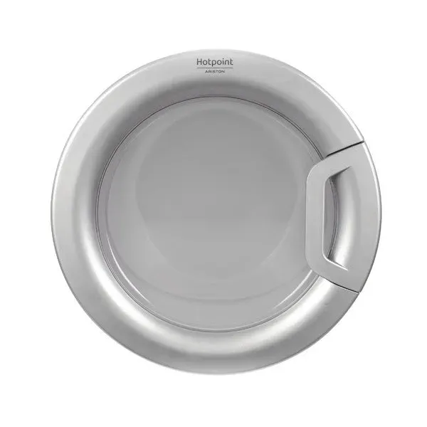 Waschmaschinen-Trocknertür Indesit C00344757 komplette Bullauge