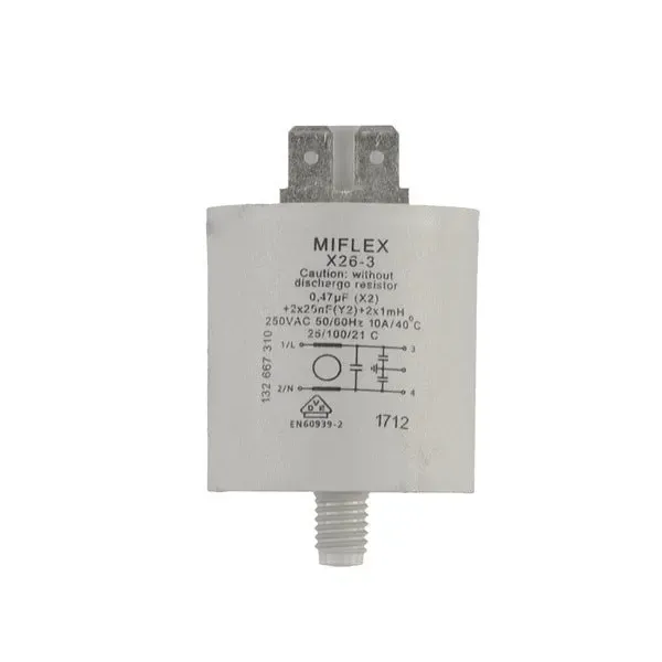 Arbeitskondensator für Electrolux Waschmaschine 3792740007