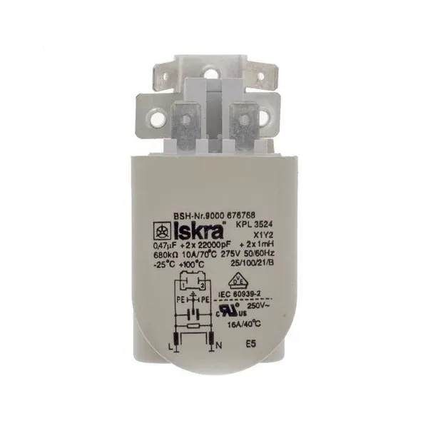 Kondensator Filter Waschmaschine Balay 00623842 0,47 µF Geräuschunterdrückung