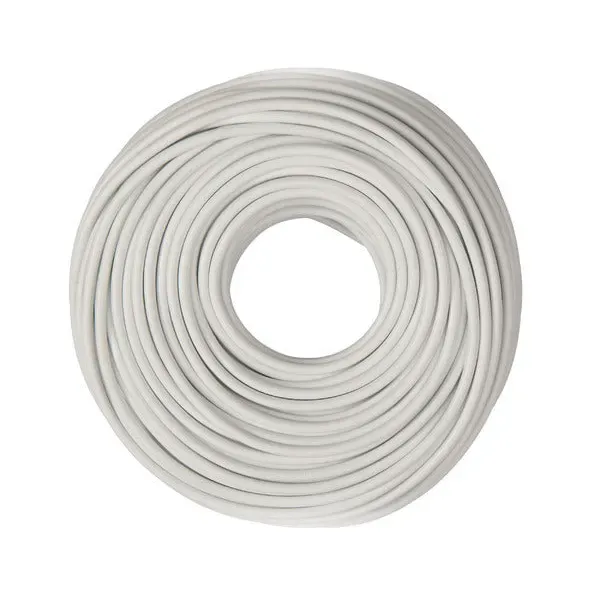 Kabel Elektroschlauch 4x1,5 mm 0,5KV weiß für Haushaltsgeräte universal