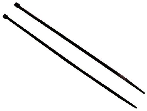 Nylon-Klemme 2,5x203 mm schwarz