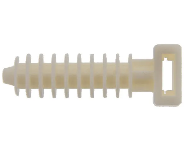 Nylondübel TP 10x37mm für weiße Schelle, Beutel mit 100 Stück