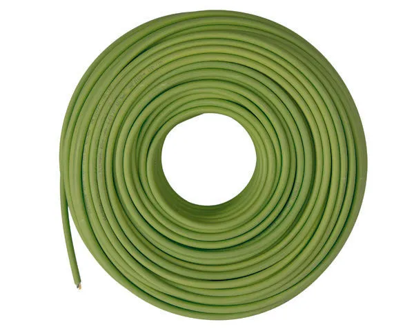 Freies Kabel halogenfrei grün 4x1,5mm 1m